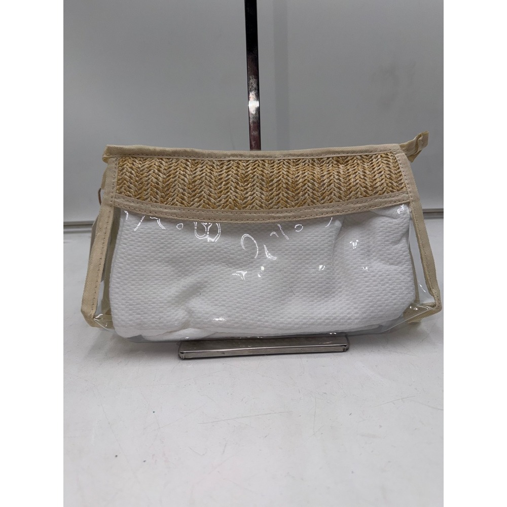 Nord + Bare XL Waffle Hair Turban 100% Turkish Cotton White with Travel Pouch
